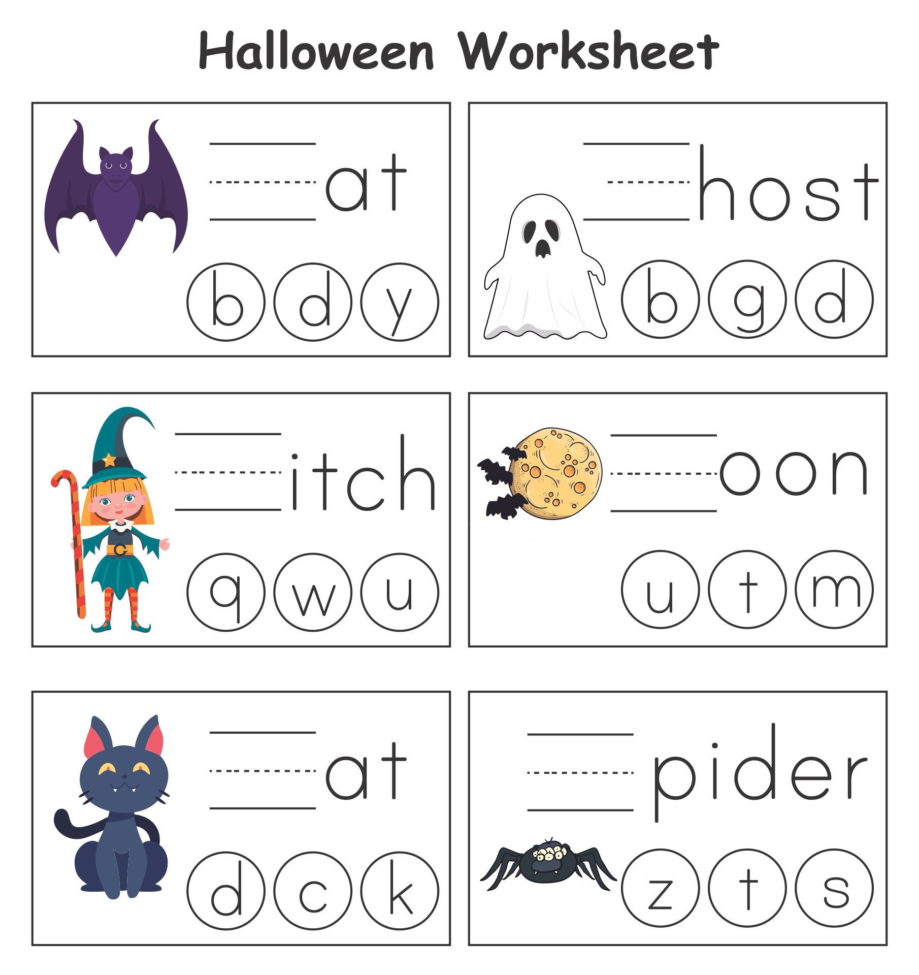 10 Beginning Sounds Worksheets Free Kindergarten Or Pre K 
