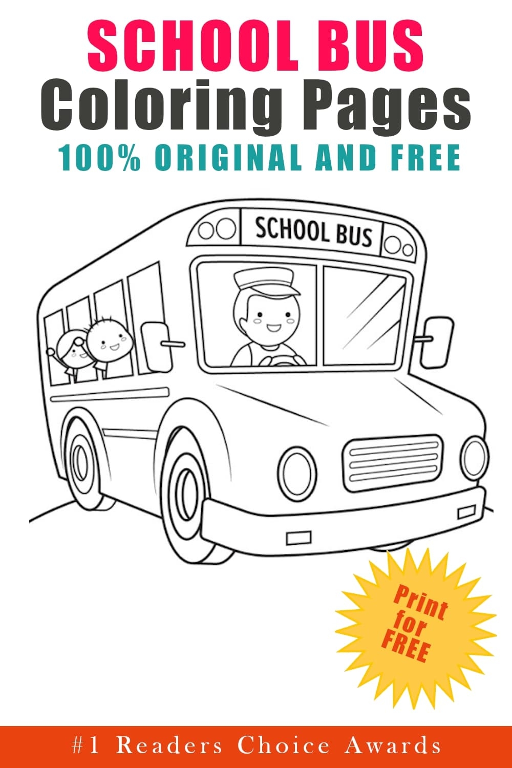 15 School Bus Coloring Pages 100 Free Printables  15 School Bus Coloring Pages 100 Free Printables