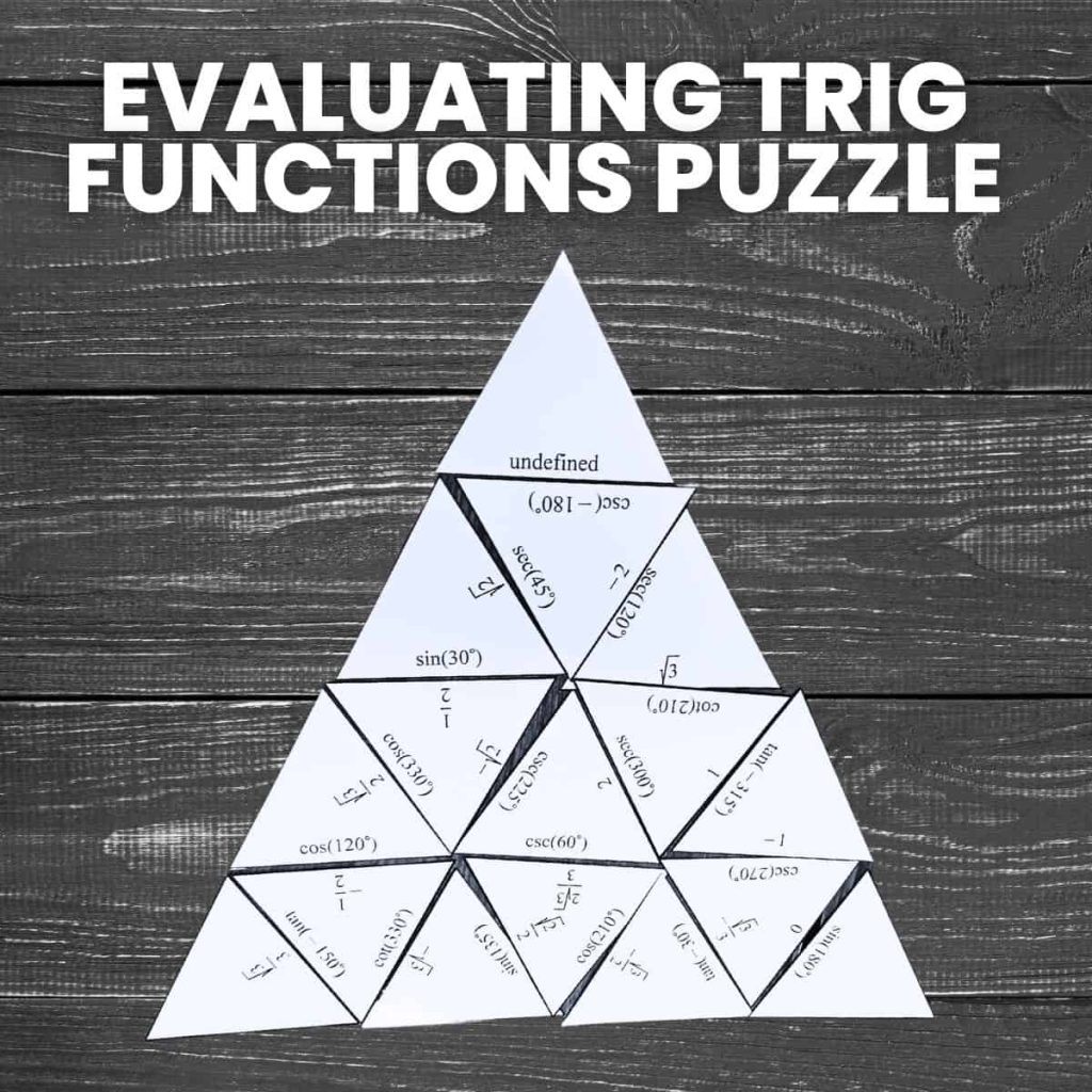 Free Printable Trigonometry Worksheets