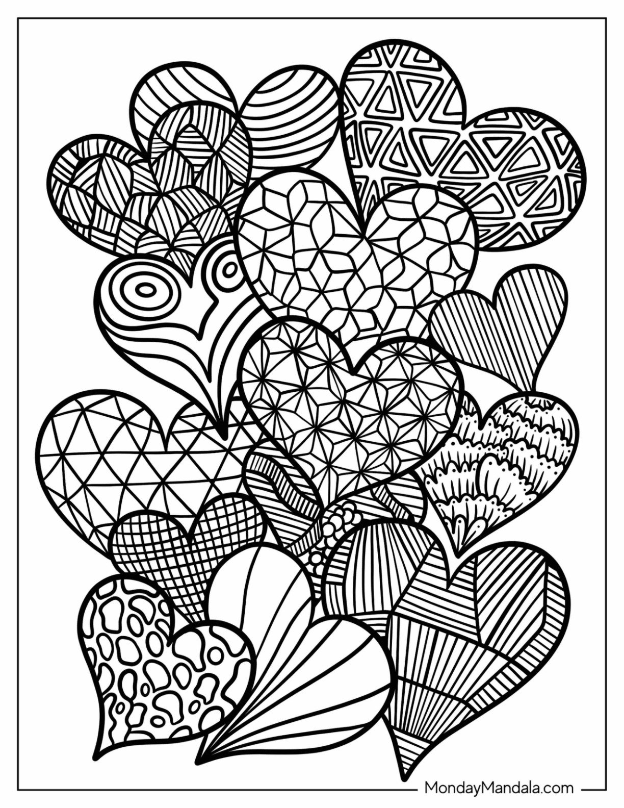 Free Printable Blank Zentangle Worksheet