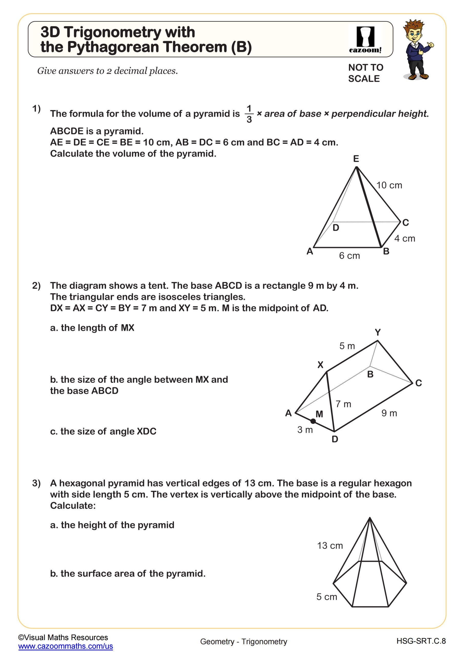 Free Printable Trig Worksheets