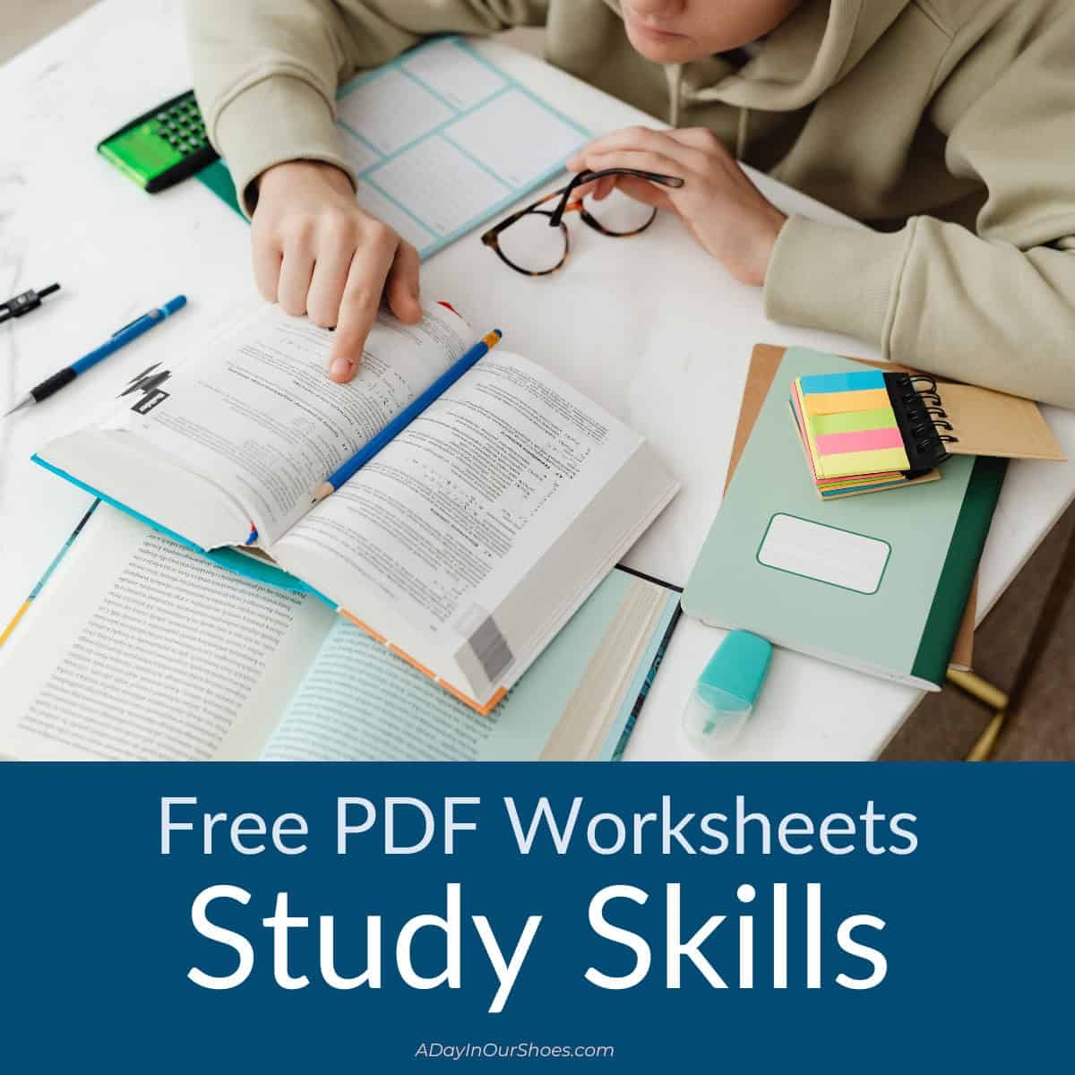 4 Free Printable Study Skills Worksheets For Students With IEP Or 504