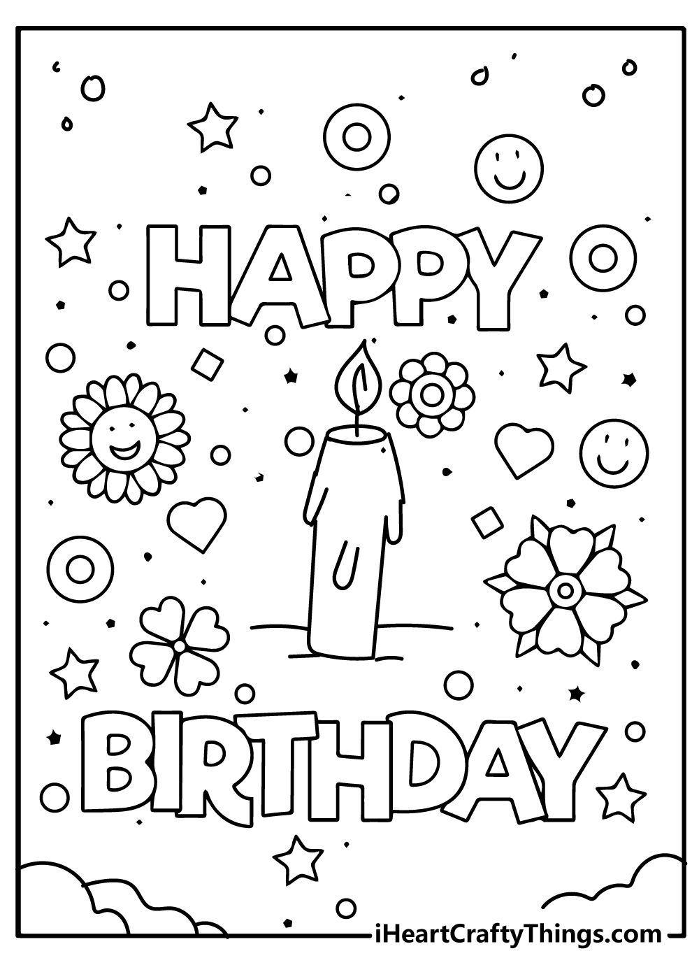 Free Printable Birthday Worksheet For Kindergarten