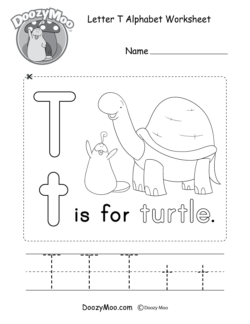 Alphabet Free Printable Preschool Worksheets