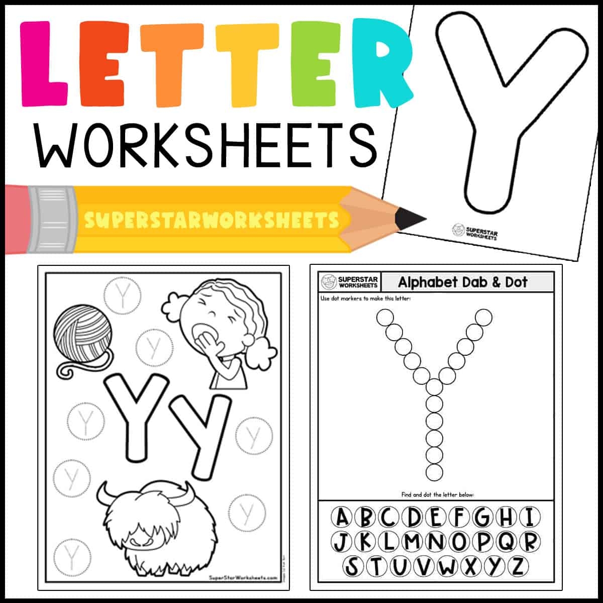 Free Printable Alphabet Letters Worksheets