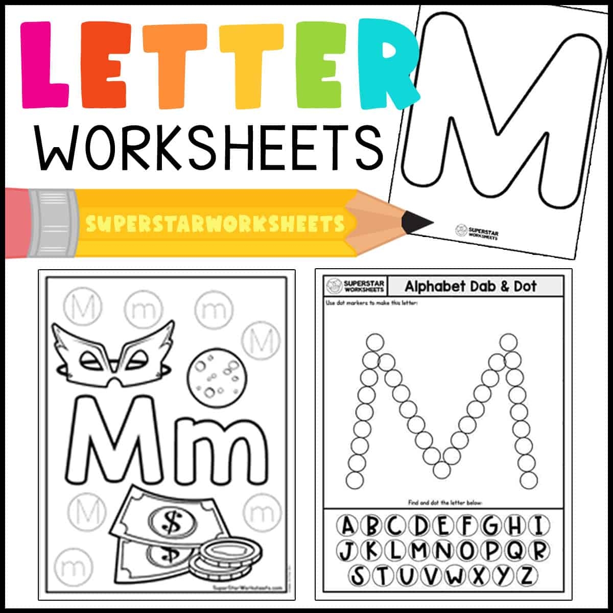 Free Printable Letter Worksheets For Kindergarten