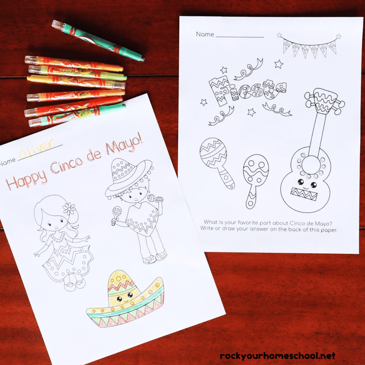 Free Printable Cinco De Mayo Worksheets