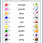 Colors Worksheets Free Worksheets For Teaching Colors Games4esl