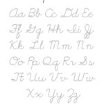 Cursive Writing Practice Sheets PDF ReadingVine
