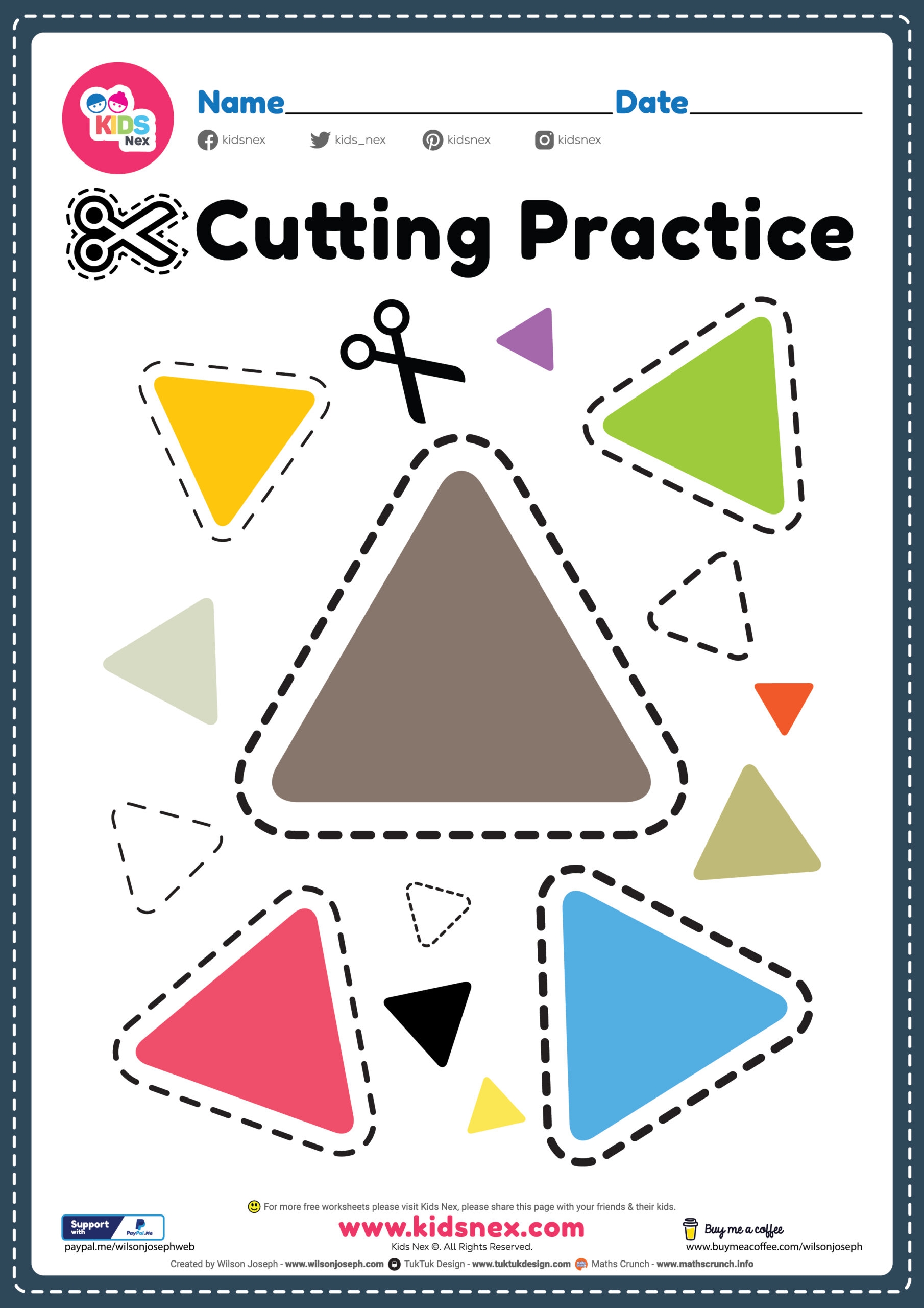 Cutting Practice KidsNex Cutting Practice KidsNex