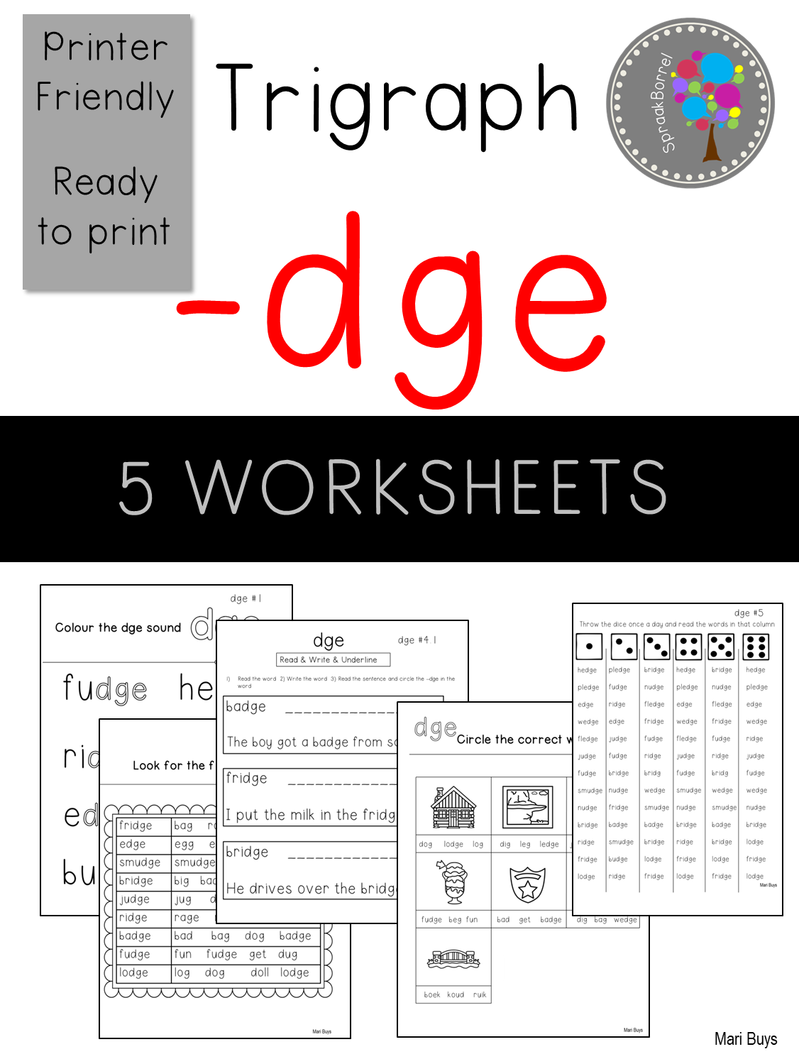Dge PHONICS WORKSHEETS British English Distance Learning Teacha Worksheets Library