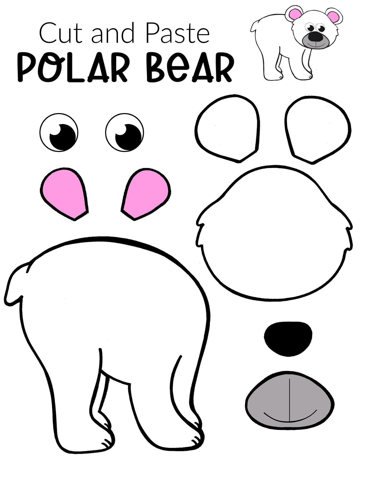 Free Printable Polar Bear Worksheets