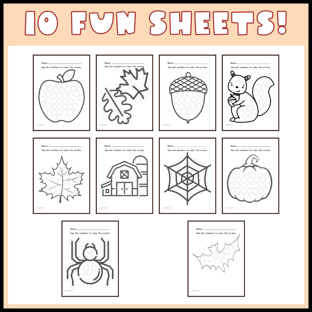 Preschool Activities Free Printable Worksheets