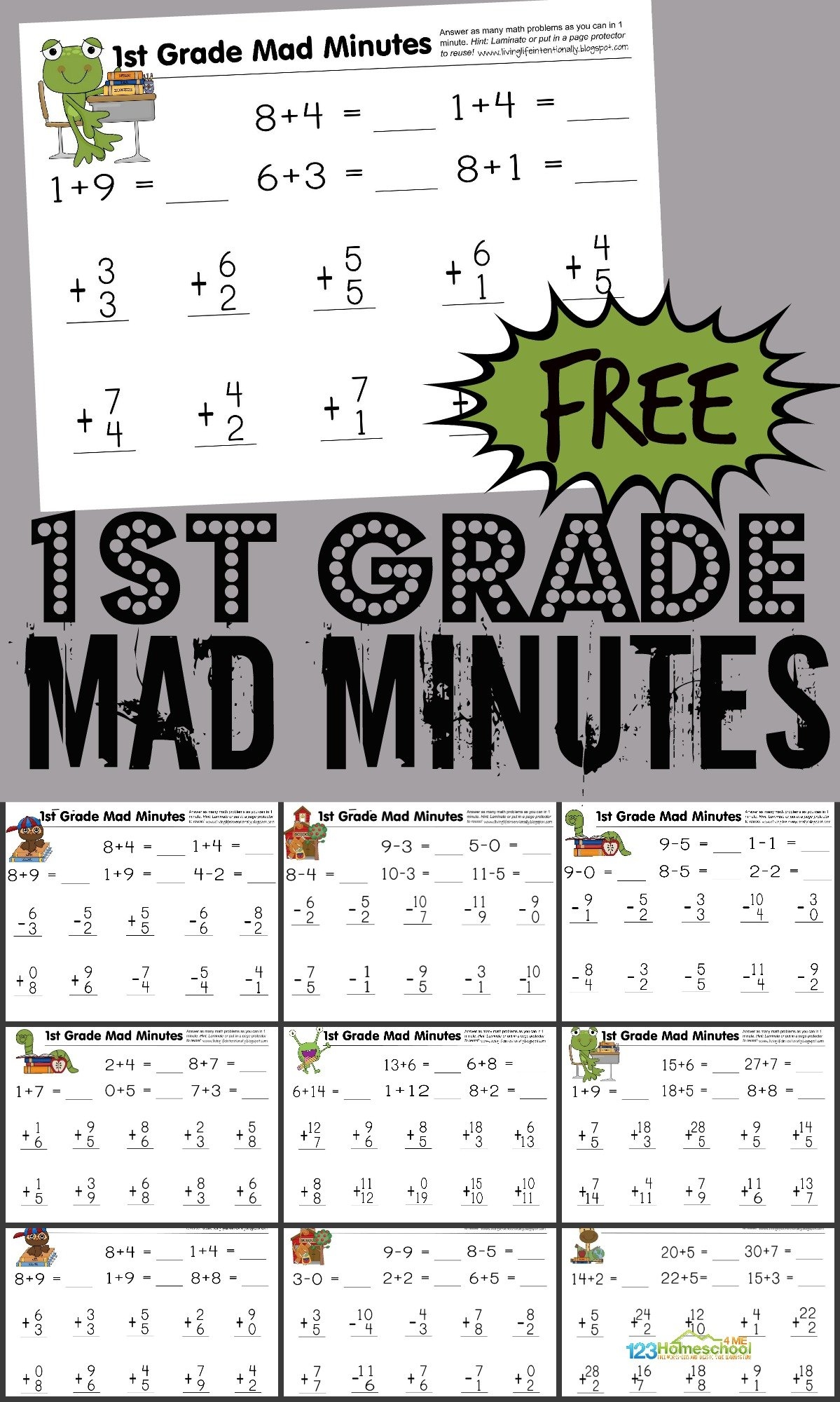 Basic Addition Worksheets Printable Free