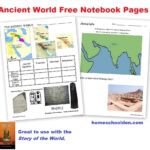 Free Ancient World Worksheets Egypt Mesopotamia India 