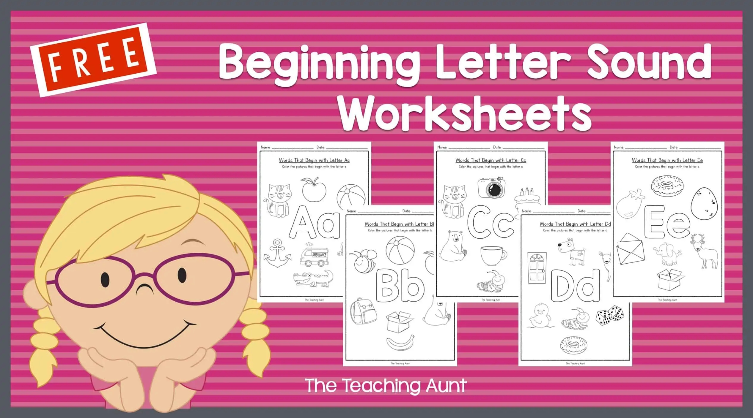 Free Printable Letter Sounds Worksheets