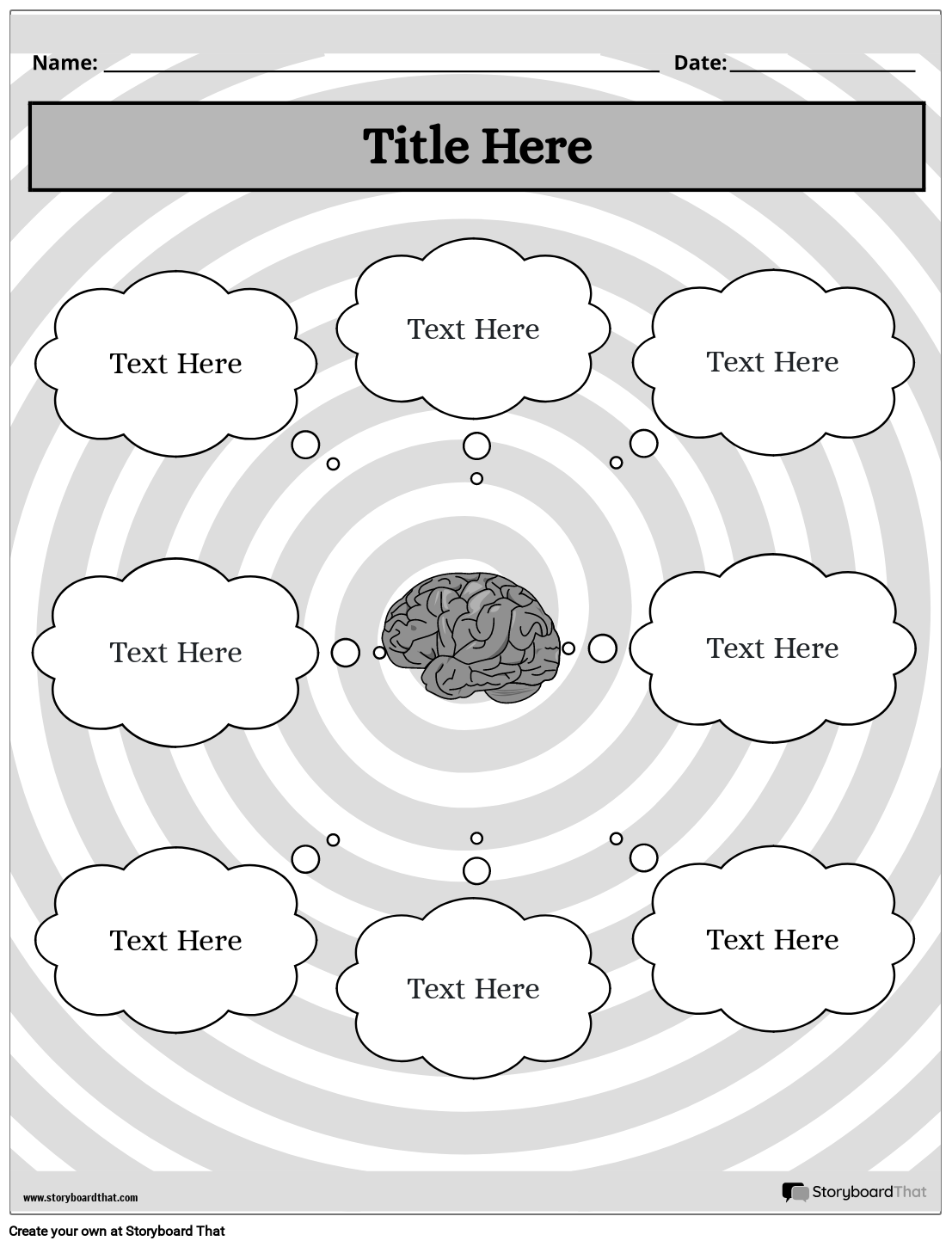 Free Brainstorming Worksheets Creative Ideas U0026 Design