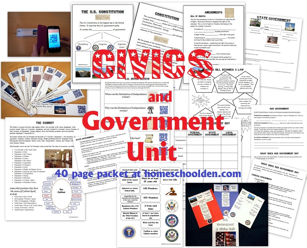 Free Printable Civics Worksheets