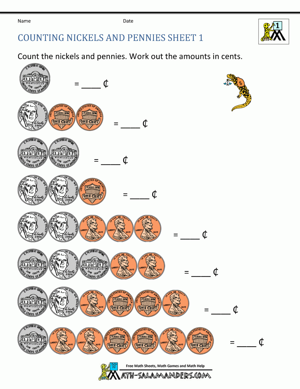 Free Counting Money Printable Worksheet Download Free Counting Money Printable Worksheet Png Images Free Worksheets On Clipart Library