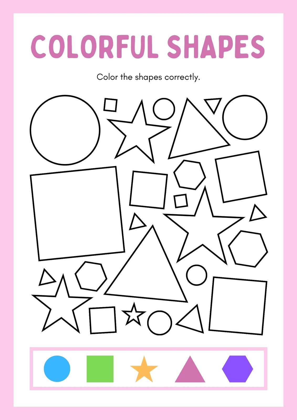 Free Printable Learning Worksheets For Preschoolers