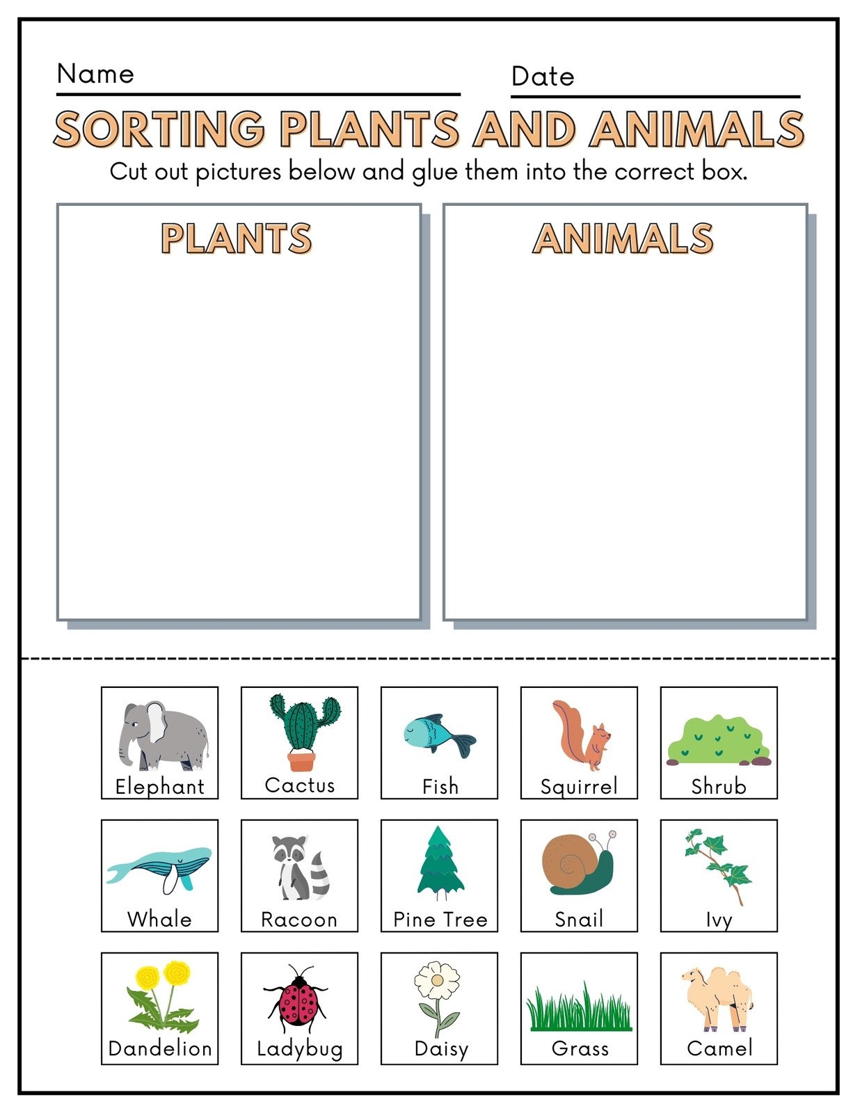Free Custom Printable Science Worksheet Templates Canva Worksheets Library