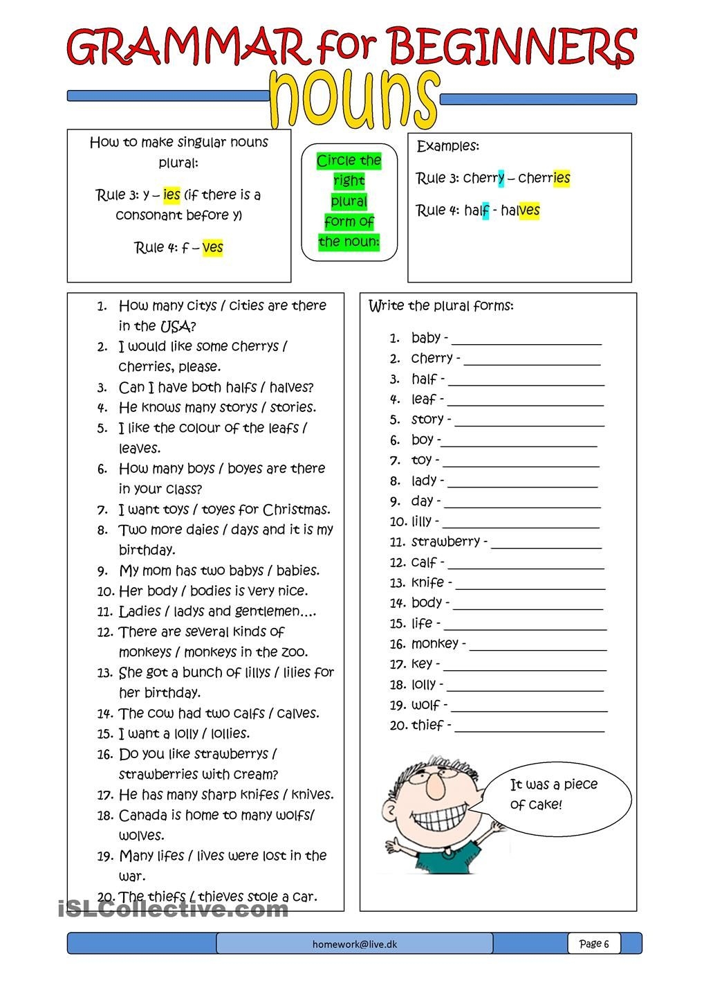 Free EFL ESL Worksheets Activities And Lesson Plans From Handouts 