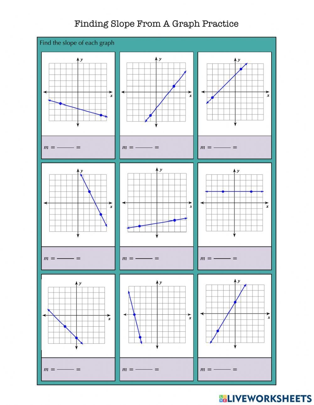 Free Finding Slope From A Graph Worksheet Pdf Download Free Finding Slope From A Graph Worksheet Pdf Png Images Free Worksheets On Clipart Library