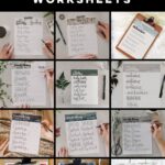 Free Hand Lettering Worksheets Lemon Thistle