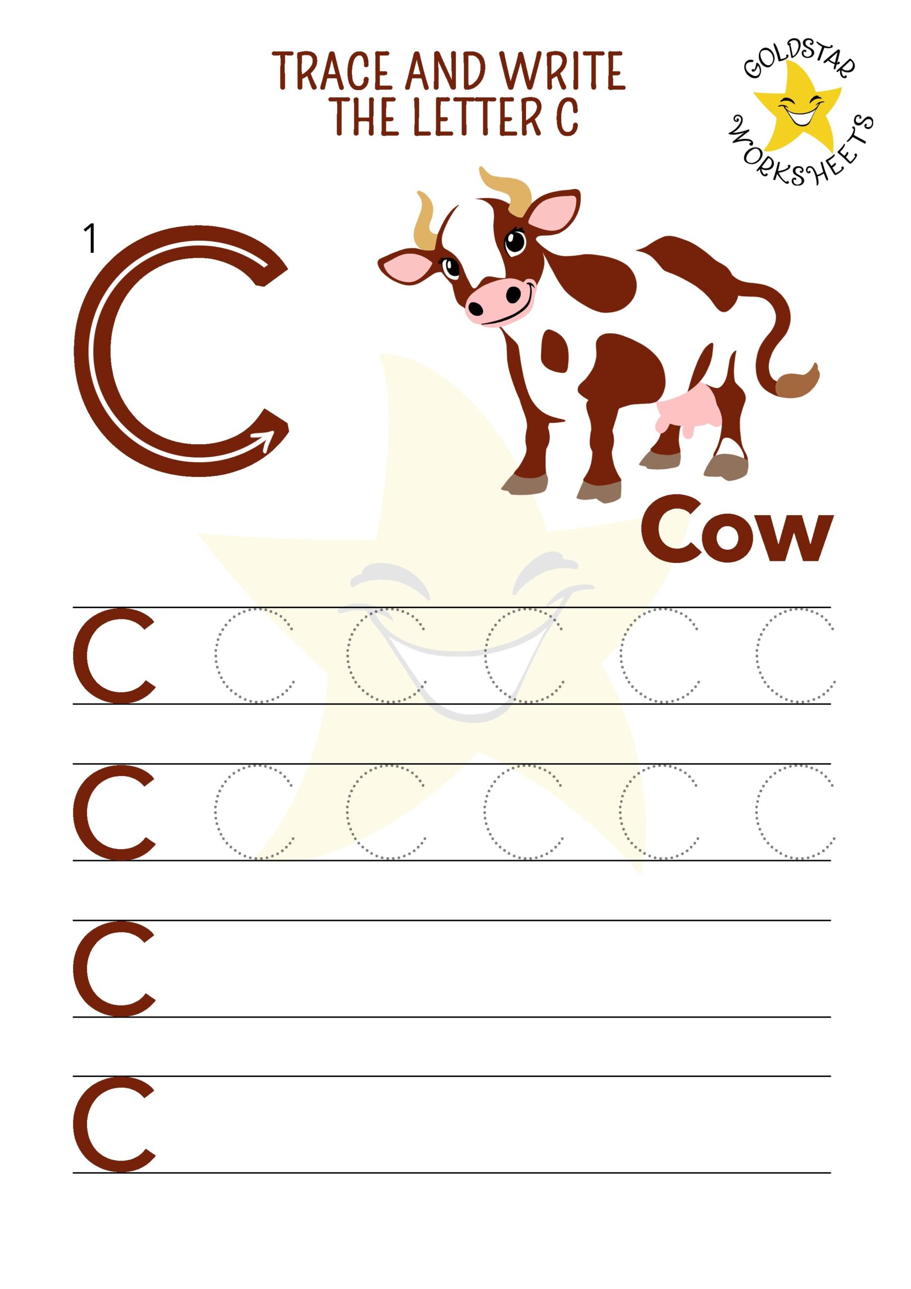 Free Printable Letter C Worksheets