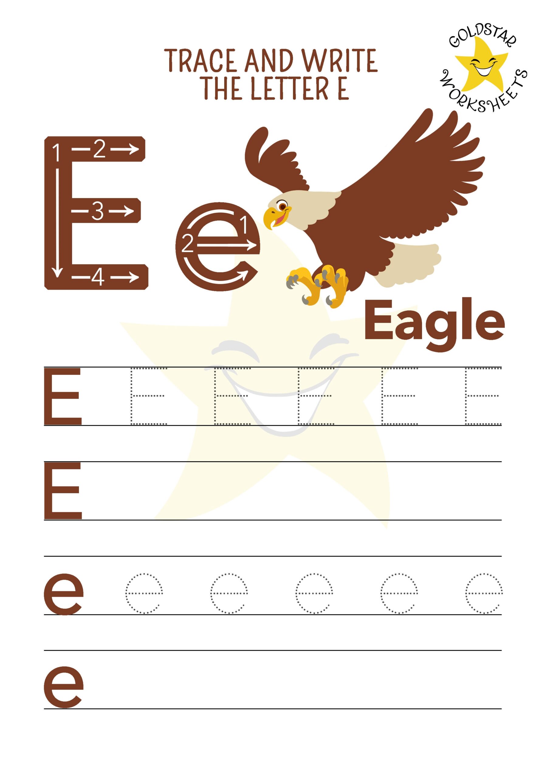 Free Letter E Tracing Worksheets Cute Fun U0026 Ideal For Preschool 