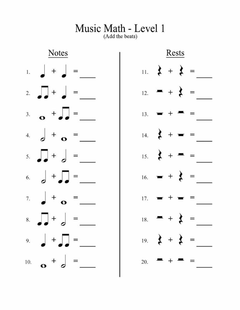 Free Music Theory Rhythm Worksheet Download Free Music Theory Rhythm Worksheet Png Images Free Worksheets On Clipart Library