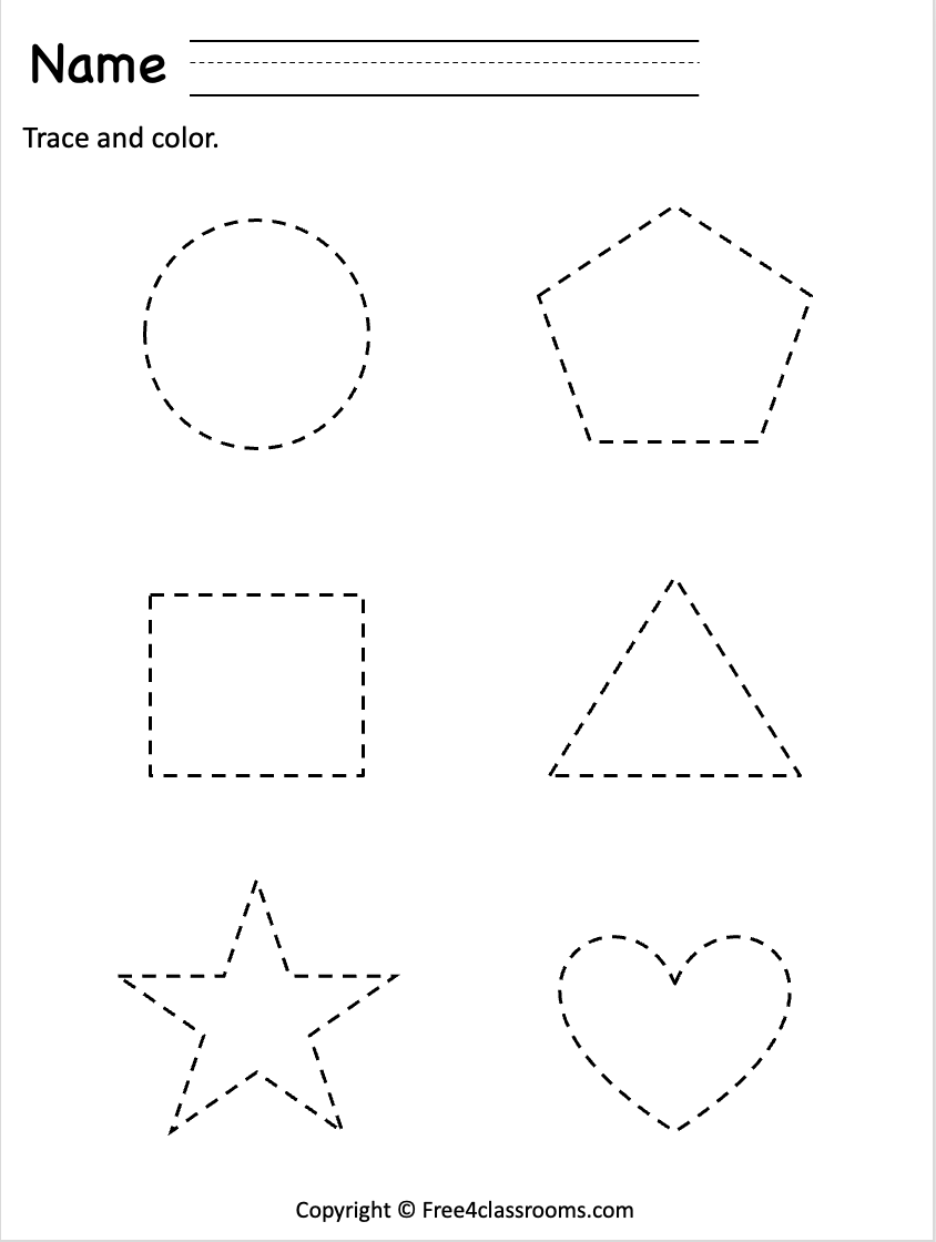 Pre K Worksheets Printable Free Pre K Worksheets Printable Free