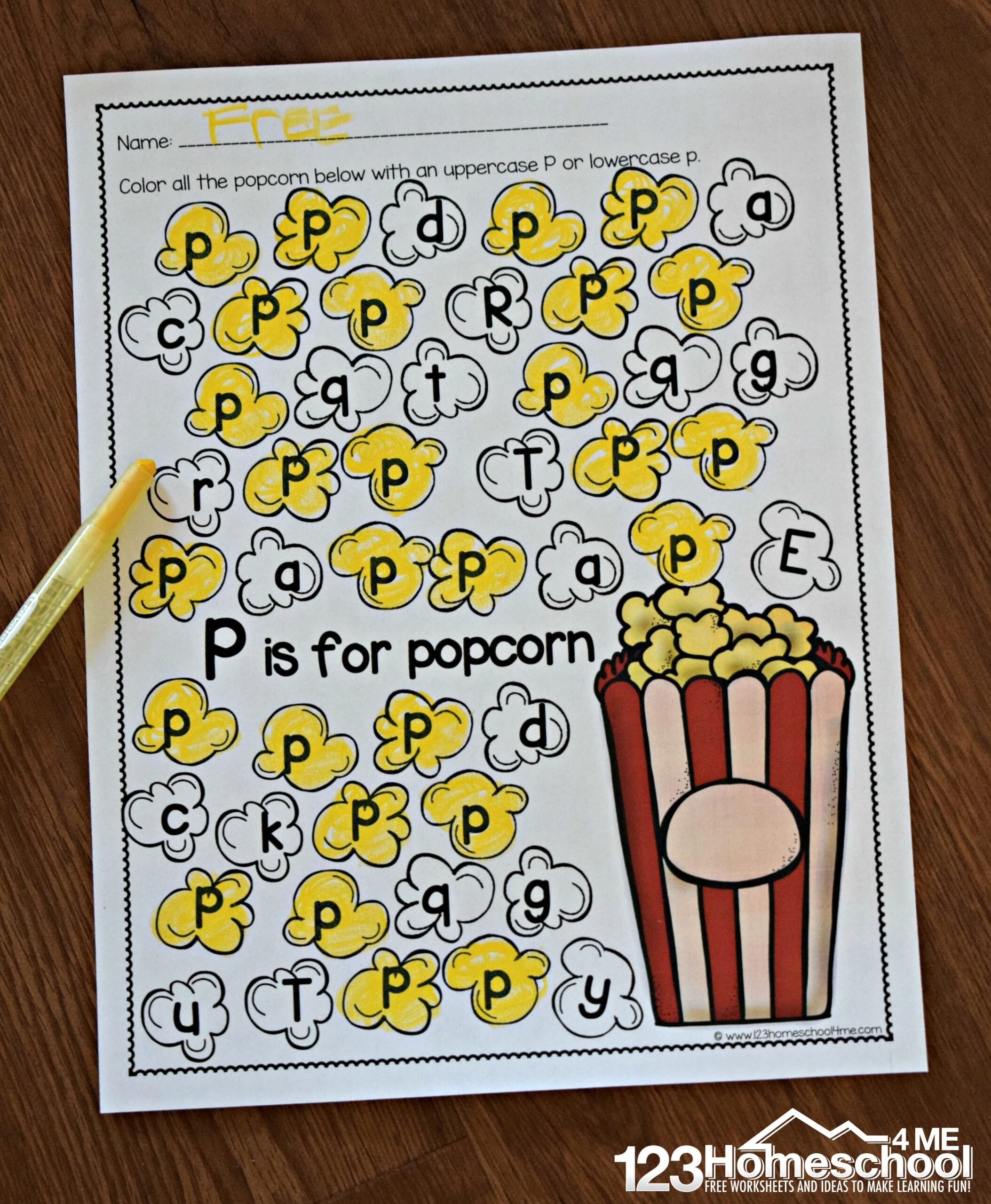 Free Printable Letter A Worksheets