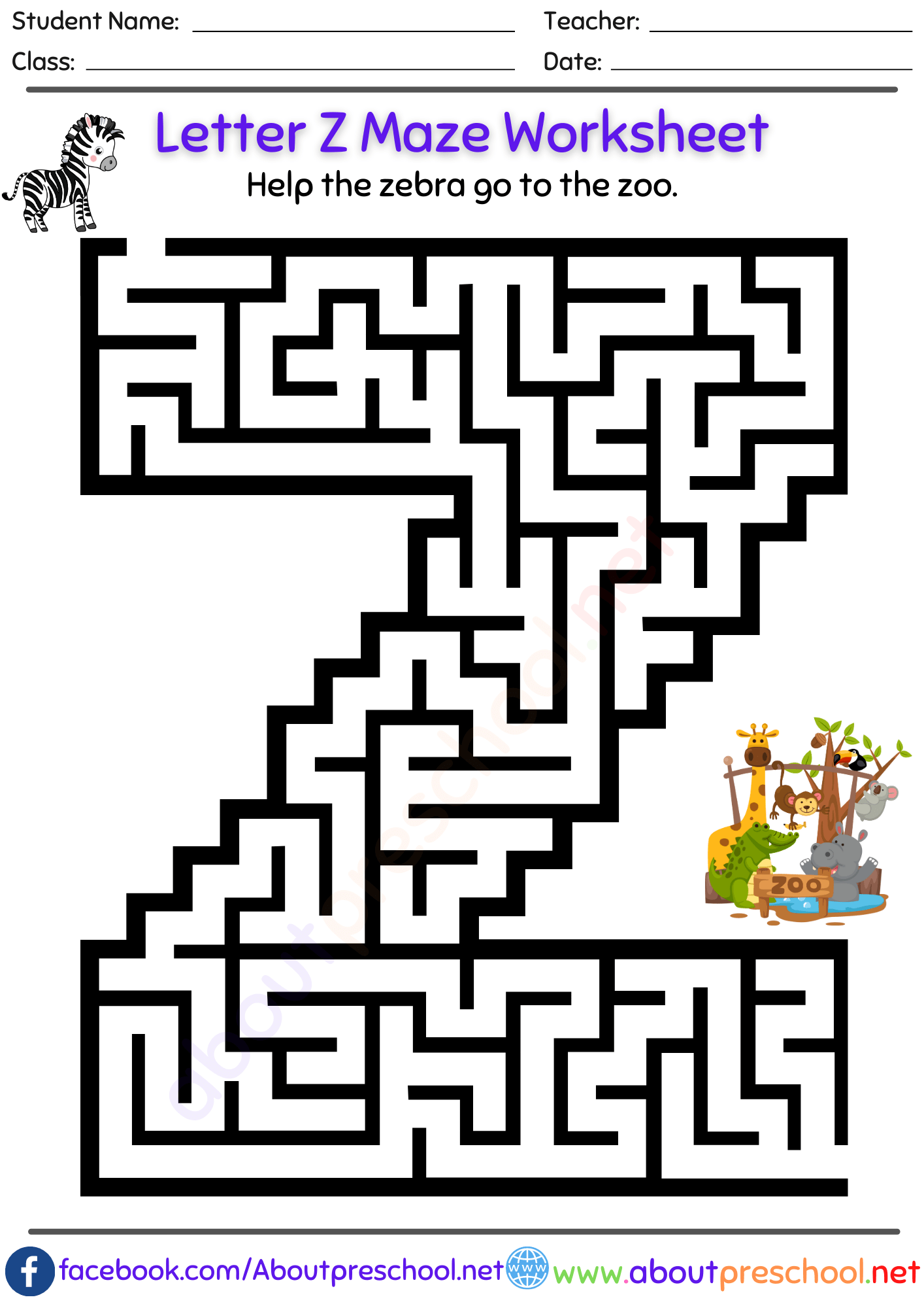 FREE Printable ABC Alphabet Mazes For Pre k And Kindergarten Archives About Preschool