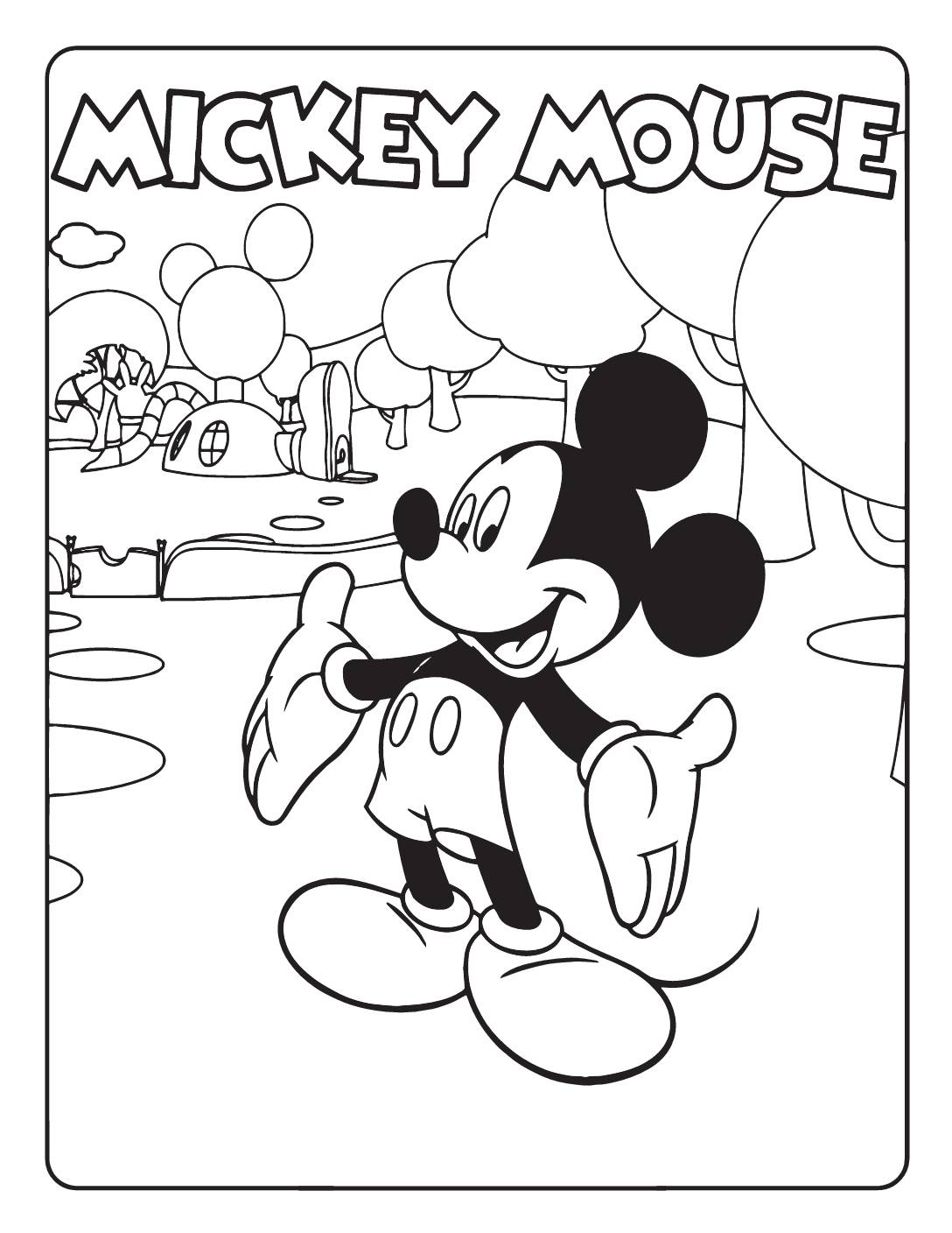 Free Printable Disney s Mickey Mouse Coloring Pages And More Lil Shannie