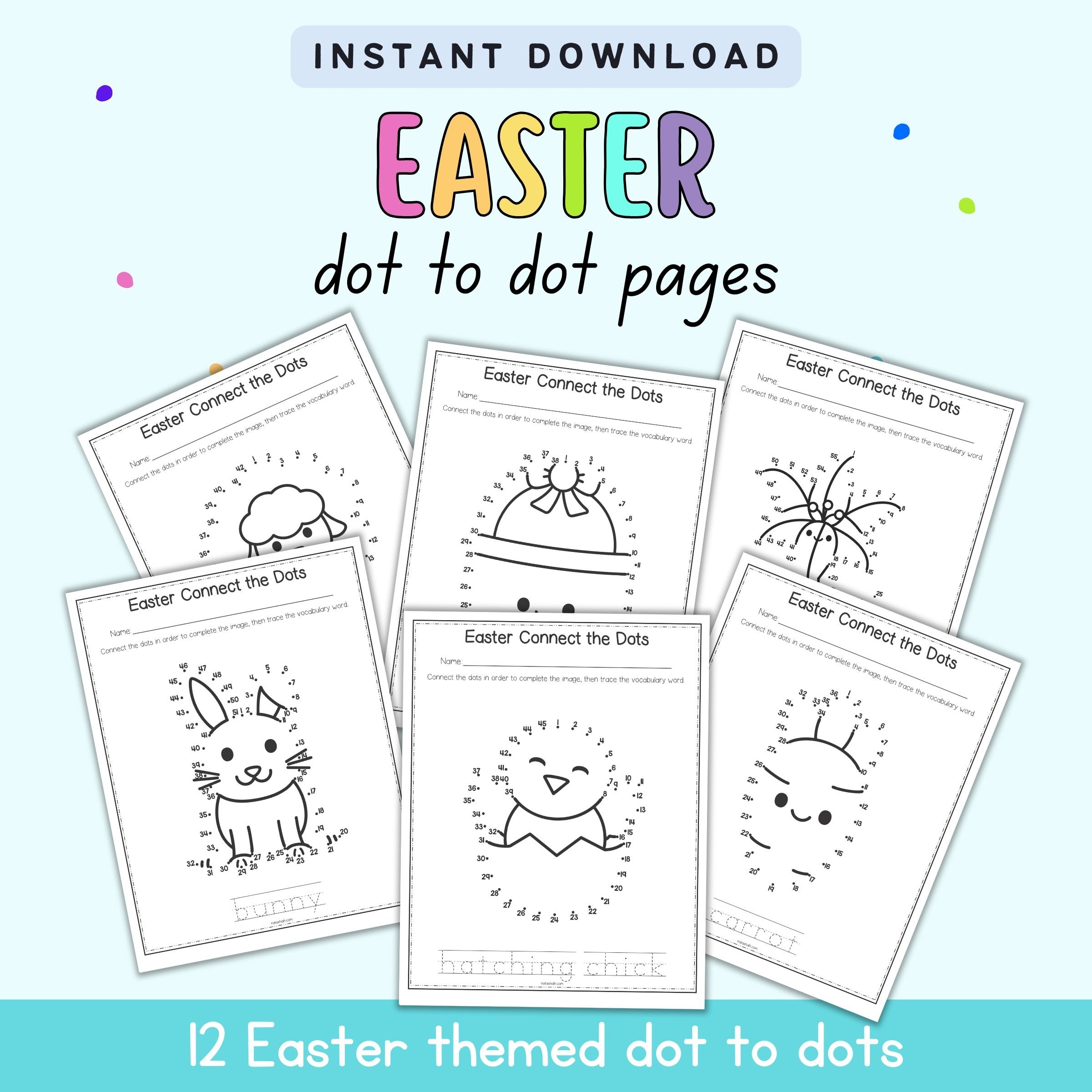Free Printable Worksheets Dot To Dot
