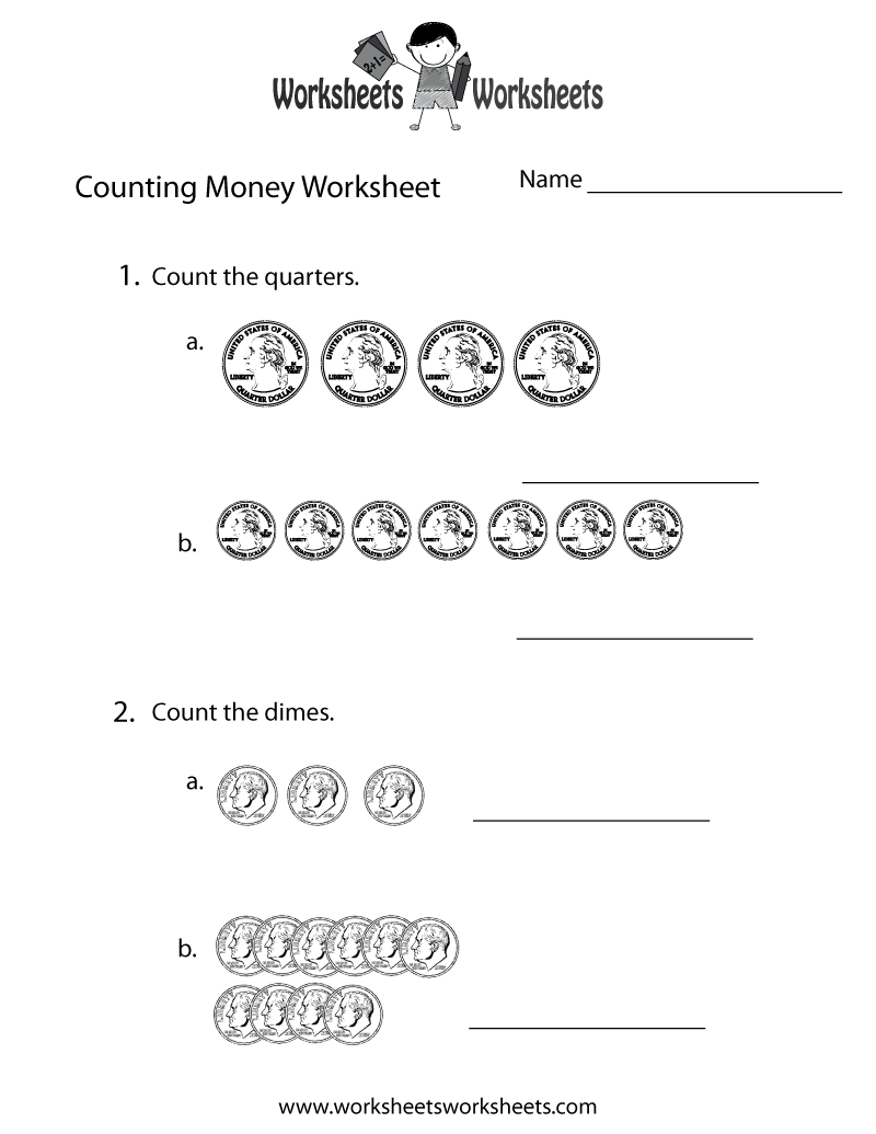 Counting Money Worksheets Free Printable