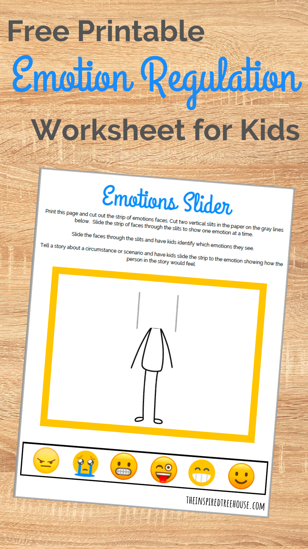 Free Printable Emotional Regulation Activities For Kids The 