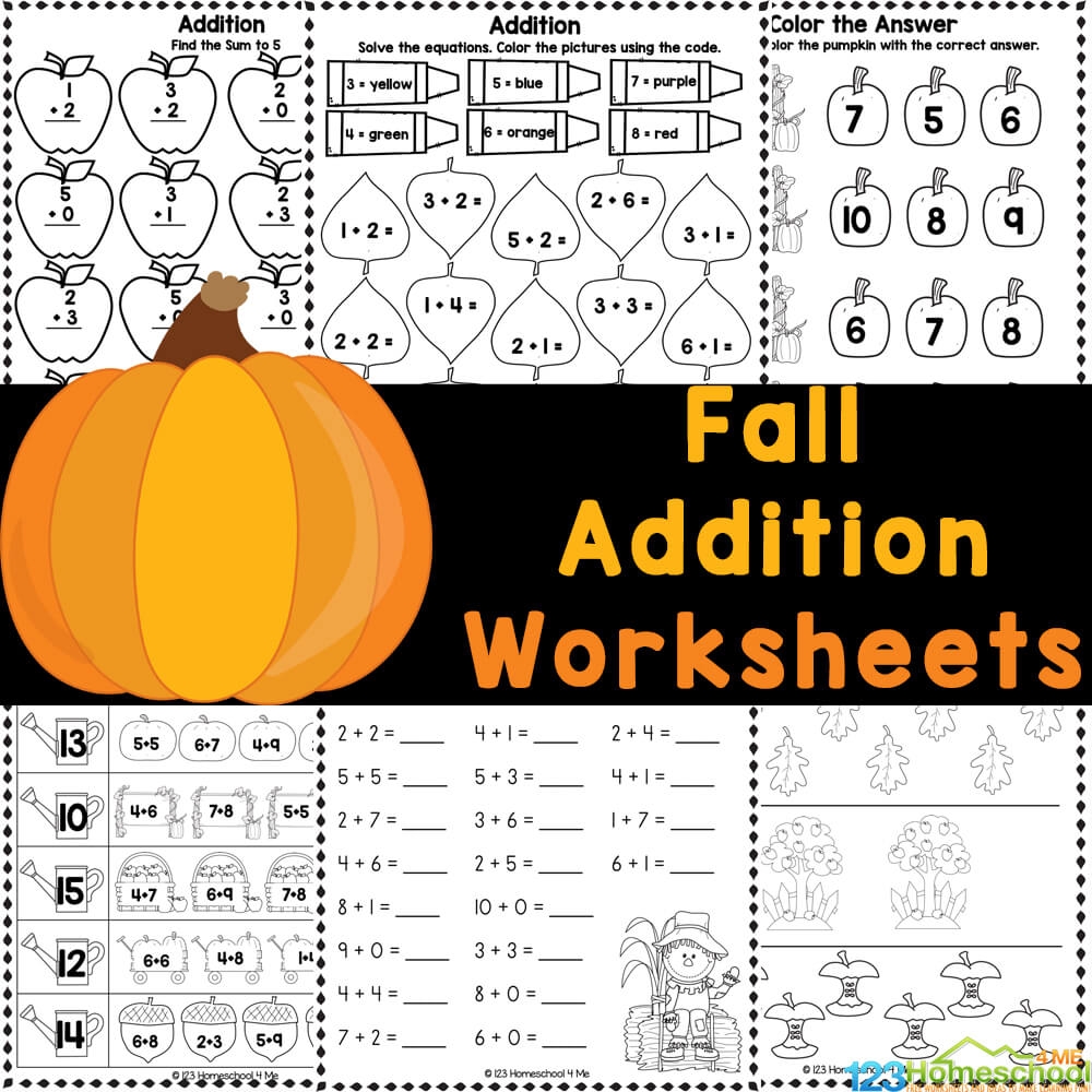 Free Printable Addition Worksheets Free Printable Addition Worksheets