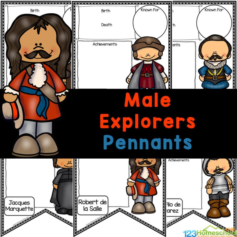 Free Printable Explorer Worksheets