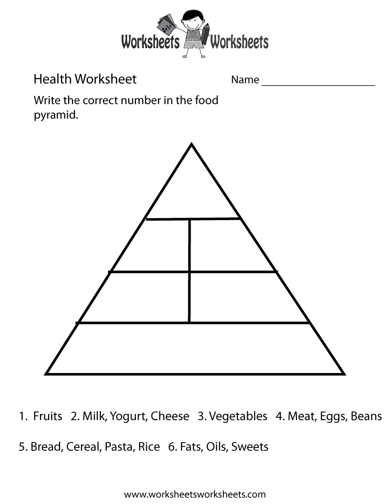 Free Printable Healthy Eating Worksheets Free Printable Healthy Eating Worksheets