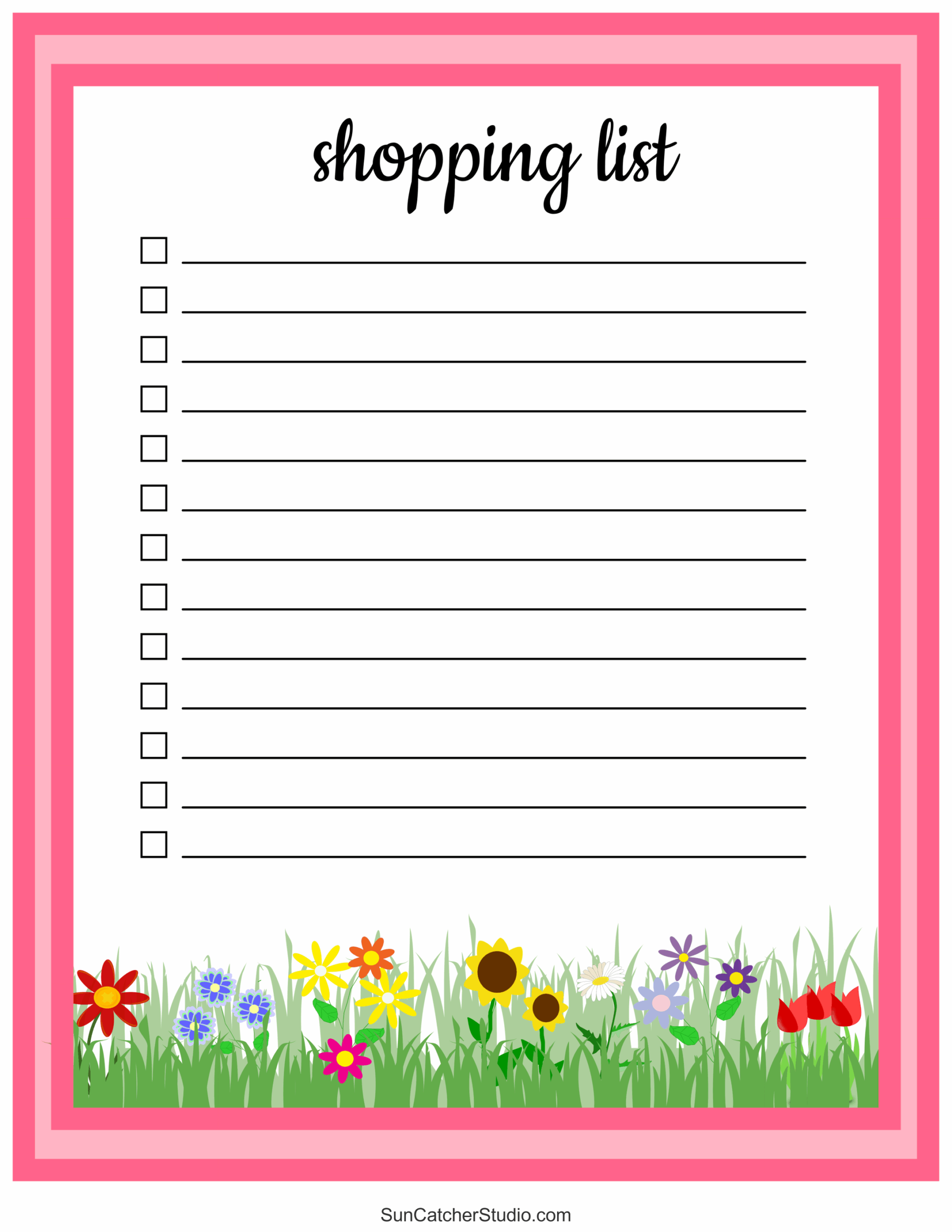 Free Printable Grocery Shopping Worksheets Pdf