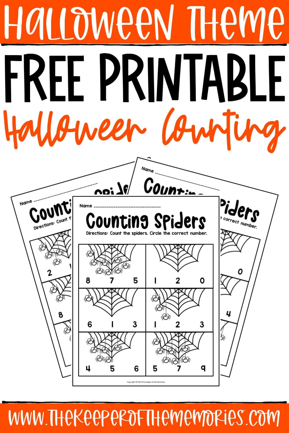 Free Printable Halloween Math Worksheets