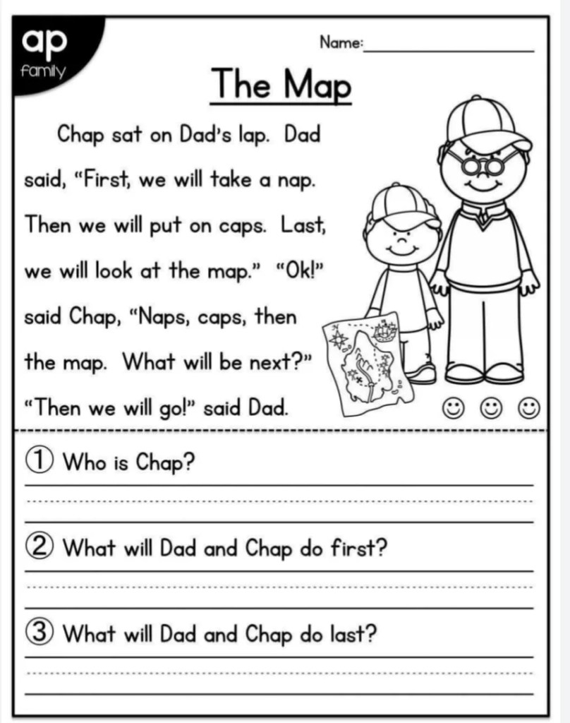 Free Printable Reading Worksheets For Preschool
