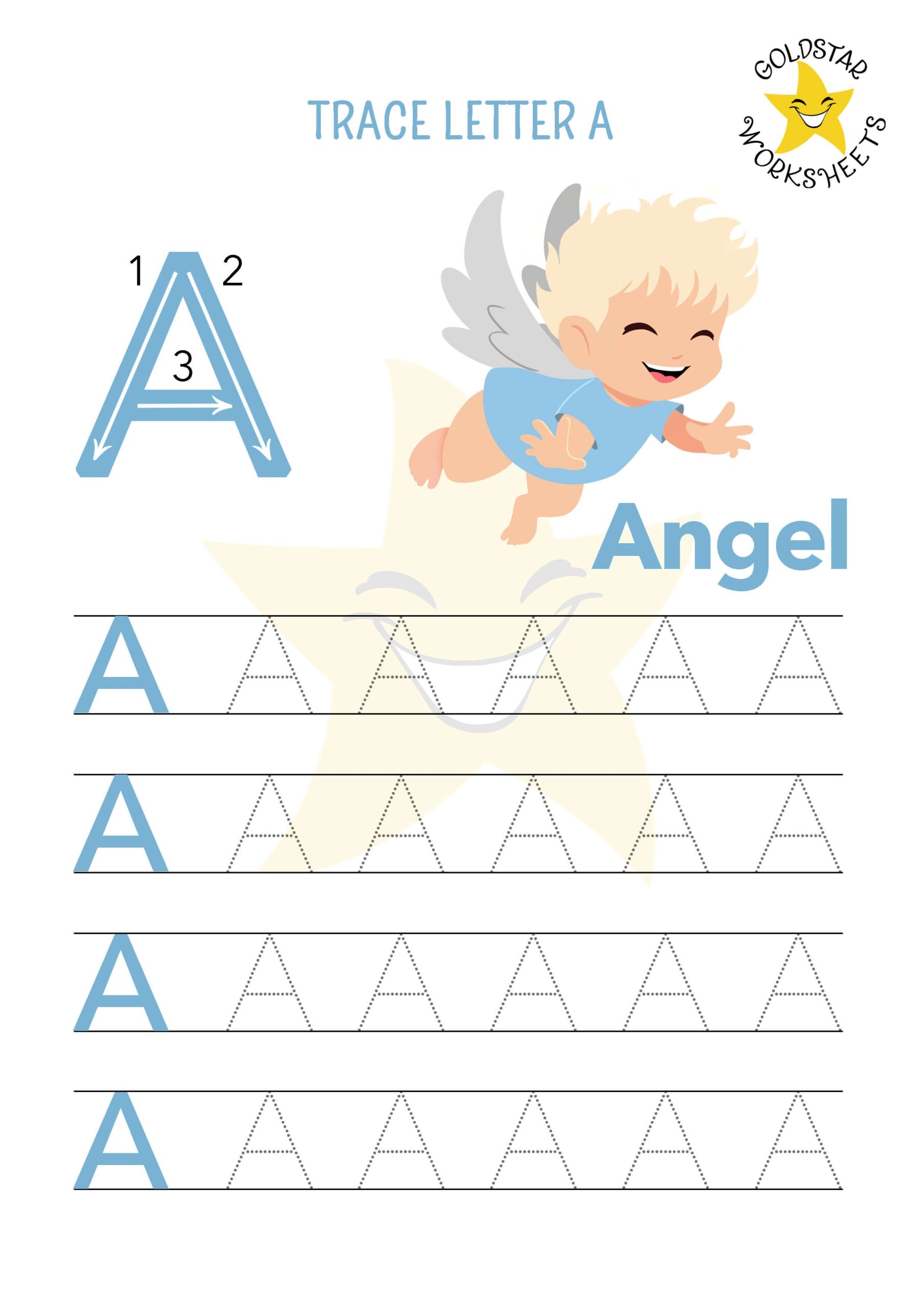 Free Printable Letter A Tracing Sheets For Kids Master The Alphabet