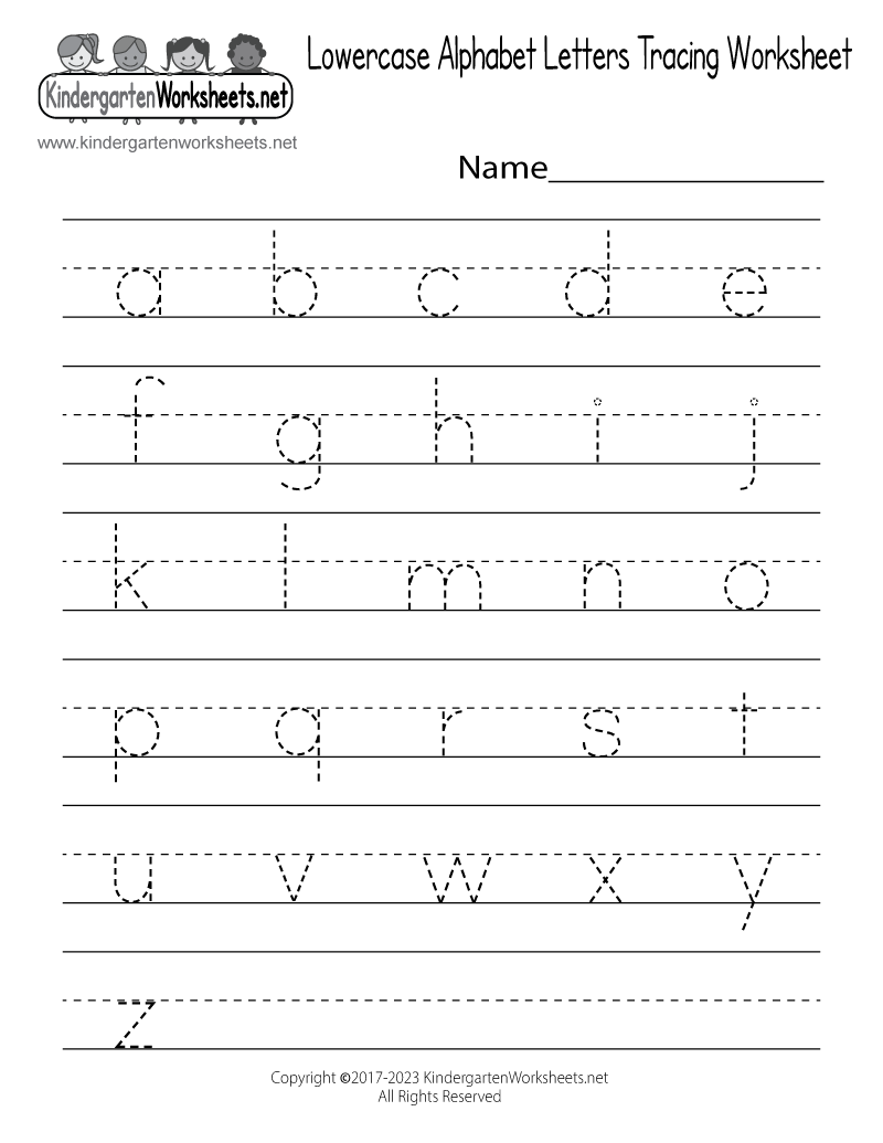 Alphabet Worksheets Free Printable