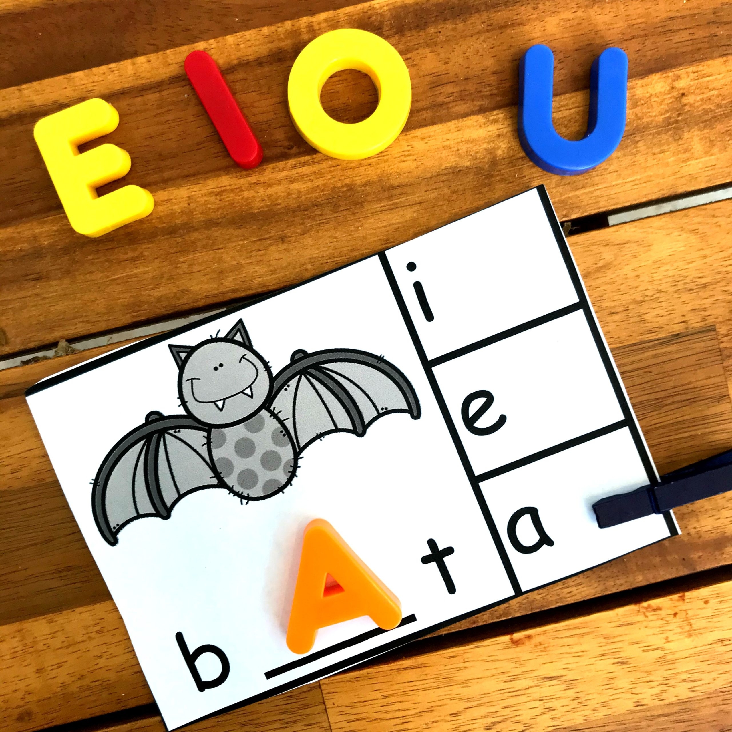 Free Printable Missing Vowel Worksheets