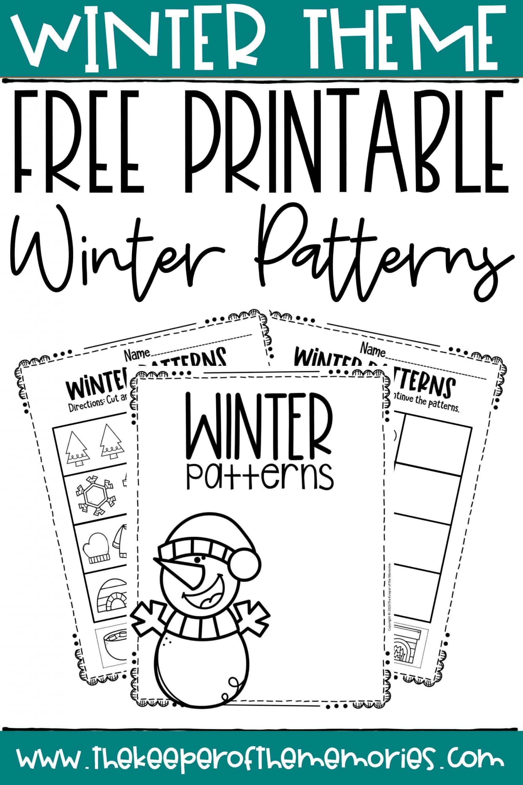 Free Printable Pattern Worksheets