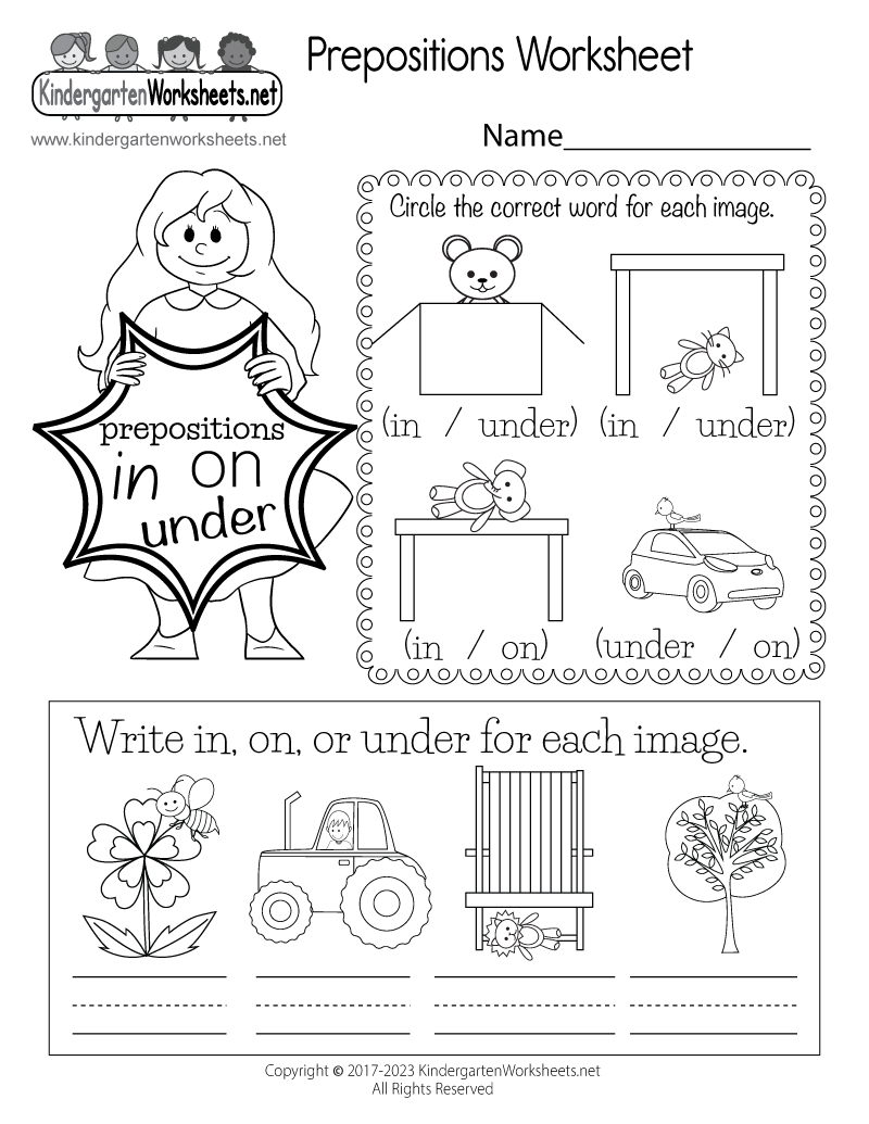 Free Printable Worksheets For Prepositions Free Printable Worksheets For Prepositions