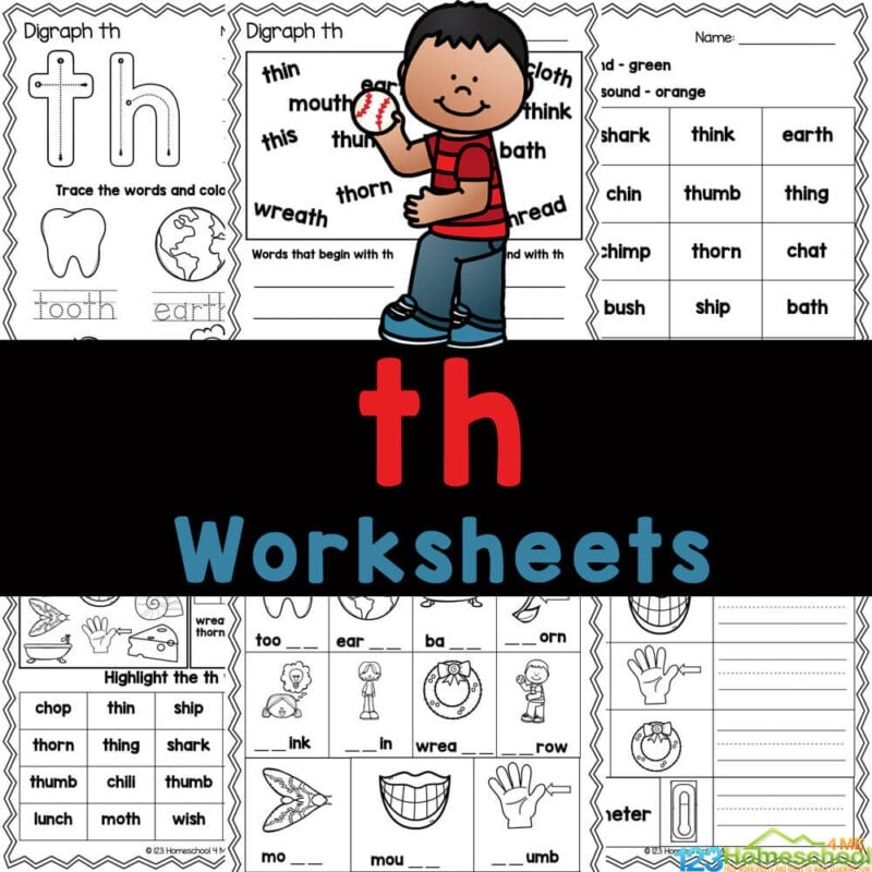 Free Printable Wh Digraph Worksheets